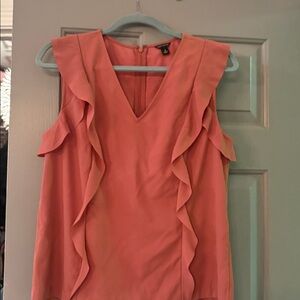 Ann Taylor Rose Sleeveless Blouse